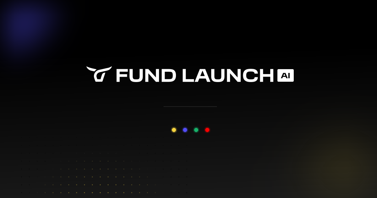 Fund Launch website preview
